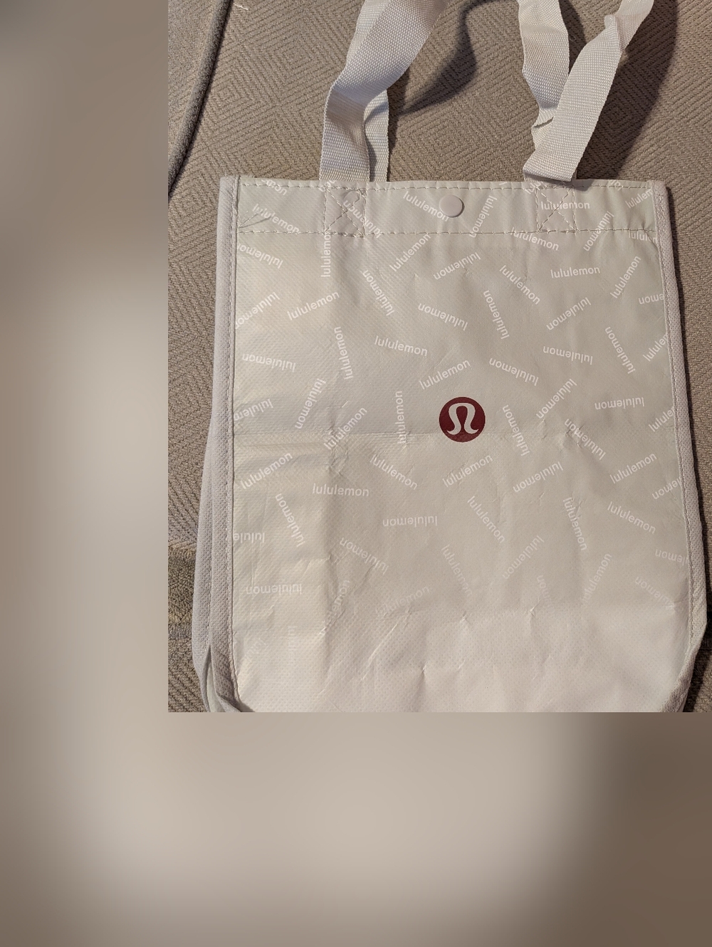 lululemon athletica (1) Red, White Or Black Reusable Tote - Picture 4 of 7